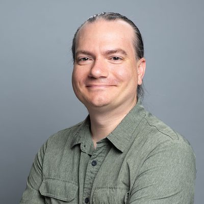 Portrait of author Bryan Lee Gregory